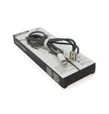 Дата кабель USB 2.0 AM to Micro 5P 1.0m KSC-723 GAOFEI Black 2.4A iKAKU (KSC-723-B)