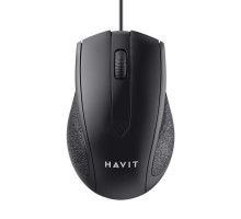 Мишка Havit MS80 USB Black (6939119036607)