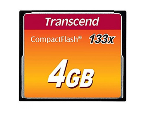 Карта пам'яті Transcend 4Gb Compact Flash 133x (TS4GCF133)