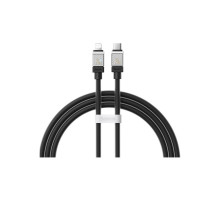 Дата кабель USB-C to Lightning 2.0m CoolPlay Fast Charging 20W black Baseus (CAKW000101)