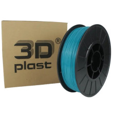 Пластик для 3D-принтера 3Dplast PLA 1.75мм, 0.85кг, turquoise (3DPLA17508BRZ)