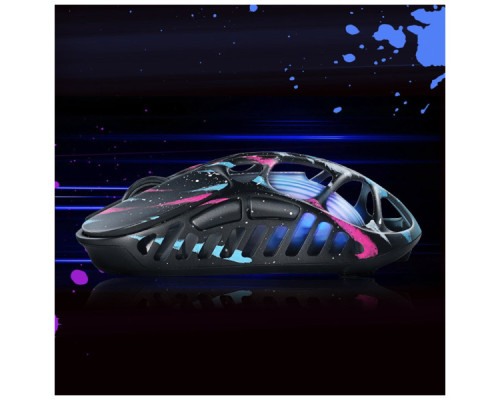 Мишка GravaStar Mercury X Pro 8K RGB Wireless/Bluetooth/USB Neon Graffiti (GS_X_PRO_CG_BLK)