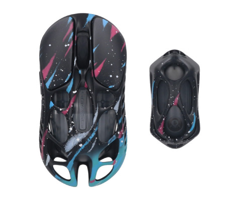 Мишка GravaStar Mercury X Pro 8K RGB Wireless/Bluetooth/USB Neon Graffiti (GS_X_PRO_CG_BLK)