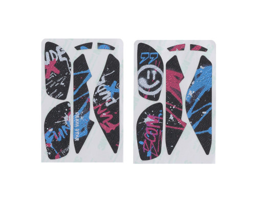 Мишка GravaStar Mercury X Pro 8K RGB Wireless/Bluetooth/USB Neon Graffiti (GS_X_PRO_CG_BLK)