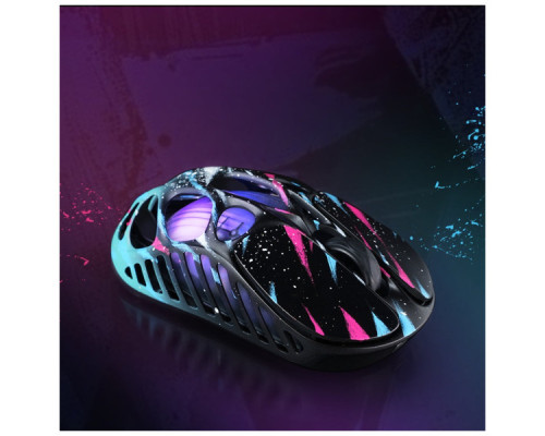 Мишка GravaStar Mercury X Pro 8K RGB Wireless/Bluetooth/USB Neon Graffiti (GS_X_PRO_CG_BLK)