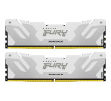 Модуль пам'яті для комп'ютера DDR5 32GB (2x16GB) 7200 MHz Renegade White XMP Kingston Fury (ex.HyperX) (KF572C38RWK2-32)