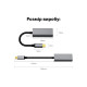 Адаптер USB-C to RJ45 Ethernet 1000Mbps Dynamode (DM-AD-GLAN-C)