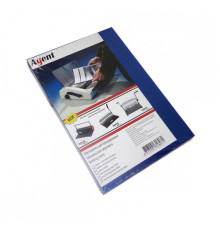 Обкладинка для палітурки Agent пласт. А4 180мк сині, уп/100 (1510501)