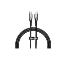 Дата кабель USB-C to USB-C 1.0m 100W black Baseus (CADH000701)