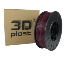 Пластик для 3D-принтера 3Dplast PETG 1.75мм, 0.85кг, burgundy (3DPTG17508BRD)