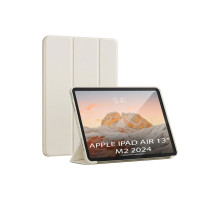 Чохол до планшета BeCover Tri Fold Soft TPU Silicone Apple iPad Air 13" M2/M3 (2024/2025) Beige (711740)