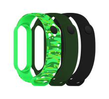 Ремінець до фітнес браслета Armorstandart комплект 3шт Xiaomi Mi Band 7/6/5 RM Portal (ARM77052)