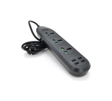 Мережевий фільтр живлення Voltronic TВ-Т16mini, 3роз, 4*USB Black (ТВ-Т16mini-Black)