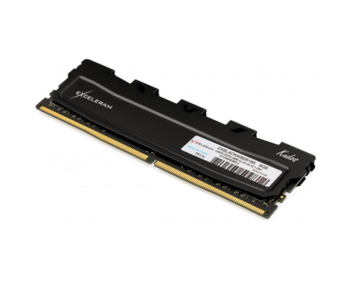 Модуль пам'яті для комп'ютера DDR4 8GB 2666 MHz Black Kudos eXceleram (EKBLACK4082619A)