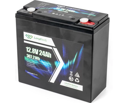 Батарея LiFePo4 Longttech LiFePO4 12.8V - 24Ah (LAR1224-LT20-R32) Батарея LiFePo4 Longttech LiFePO4 12.8V - 24Ah (LAR1224-LT20-R32)