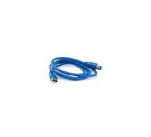 Кабель для принтера USB 3.0 AM/BM 1.5m blue Voltronic (YT-3.0AM\BM-1.5BL)