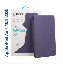 Чохол до планшета BeCover Tri Fold Hard Apple iPad Air 4 10.9 2020/2021 Purple (706862) (706862)