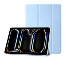 Чохол до планшета BeCover Tri Fold Soft TPU Silicone Apple iPad Pro 11" M5 2025 Light Blue (715993)