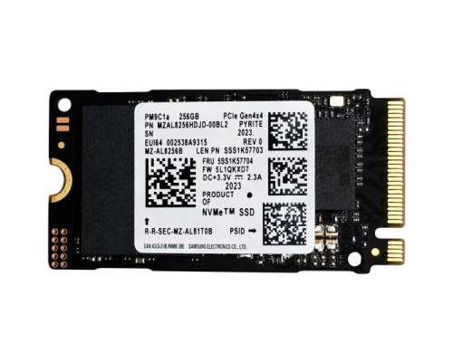 Накопичувач SSD M.2 2242 256GB Samsung (MZAL8256HDJD-00BL2)