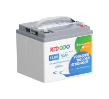 Батарея LiFePo4 Redodo 12.8V-50Ah (R12V50-TM-BT-4-A38)