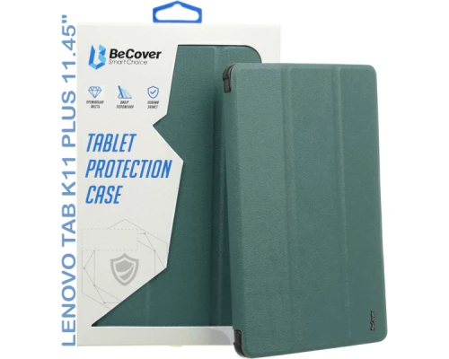 Чохол до планшета BeCover Smart Case Lenovo Tab K11 Plus TB-352F 11.45" Dark Green (711850) Чохол до планшета BeCover Smart Case Lenovo Tab K11 Plus TB-352F 11.45" Dark Green (711850)