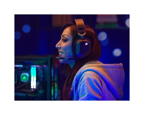 Навушники Corsair HS80 RGB Wireless Carbon (CA-9011235-EU) Навушники Corsair HS80 RGB Wireless Carbon (CA-9011235-EU)