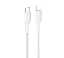 Дата кабель USB-C to USB-C 1.0m 240W white Belkin (CAB025HQ1MWH)