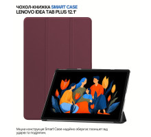 Чохол до планшета BeCover Smart Case Lenovo Idea Tab Plus 12.1" Red Wine (715085)