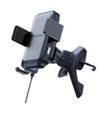 Універсальний автотримач ColorWay AutoSense Car Wireless Charger 2 (Dashboard+Air Vent) 15W (CW-CHAW040Q-BK)