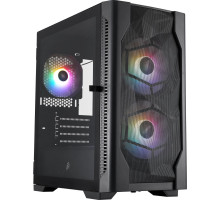 Корпус для ПК 1stPlayer D4-M-BK-2F1P-1F1