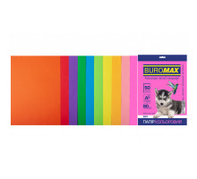 Папір Buromax А4, 80g, NEON+INTENSIVE, 10colors, 50sh (BM.2721850-99)