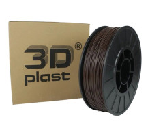 Пластик для 3D-принтера 3Dplast PLA 1.75мм, 0.85кг, brown (3DPLA17508BRN)