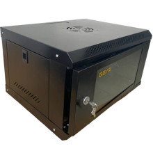 Шафа настінна GEAR 9U 19'' 530x400x450 мм, + полка 19", black (GWMSN-9U)