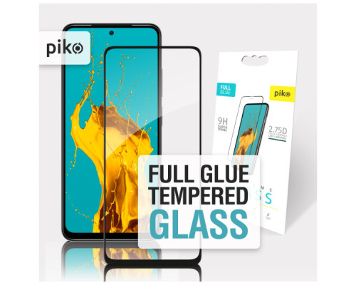 Скло захисне Piko Full Glue Xiaomi Redmi Note 11S Black (1283126522758)