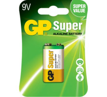 Батарейка Gp Крона Super Alcaline 6F22 / 6LR61 9V * 1 (1604A-5UE1 / 4891199002311)