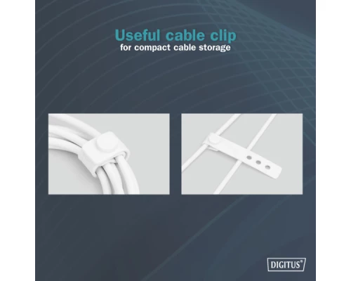 Дата кабель USB 2.0 AM to Lightning 1.0m 12W white Digitus (AK-600108-010-W) Дата кабель USB 2.0 AM to Lightning 1.0m 12W white Digitus (AK-600108-010-W)