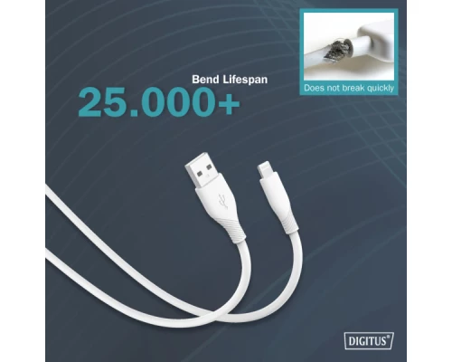 Дата кабель USB 2.0 AM to Lightning 1.0m 12W white Digitus (AK-600108-010-W) Дата кабель USB 2.0 AM to Lightning 1.0m 12W white Digitus (AK-600108-010-W)