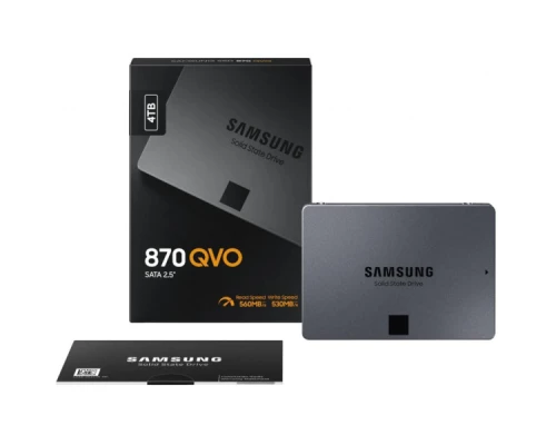 Накопичувач SSD 2.5" 4TB Samsung (MZ-77Q4T0BW) Накопичувач SSD 2.5" 4TB Samsung (MZ-77Q4T0BW)