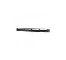 Патч-панель 19" 24xRJ-45 UTP cat.5е, 1U, тип 110 Cablexpert (NPP-C524CM-001)