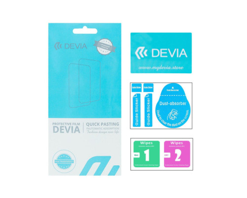 Плівка захисна Devia hydrogel iPhone 17 (DV-IP-17U)