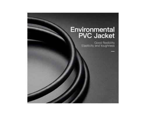 Кабель мультимедійний Optical Toslink 1.5m black Vention (BAEBG)