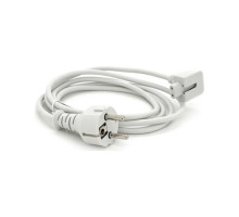 Кабель живлення C7 1.8m 0.75mm2 for MacBook white Voltronic (03620)