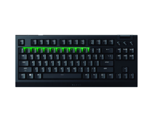 Клавіатура Razer BlackWidow V4 Low-Profile TKL Wireless/Bluetooth/USB Orange switch UA Black (RZ03-05450700-R3M1)