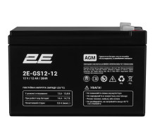 Батарея до ДБЖ 2E 2E-GS12-12 12V 12Ah (2E-GS12-12)