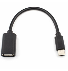 Перехідник OTG USB 2.0 AF to USB-C 0.1m Atcom (14716)