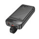 Батарея універсальна HOCO 30000mAh Element PD/20W, QC/22.5W, LED Lamp, Black (J123B / 714735)