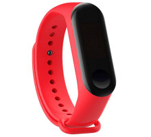Ремінець до фітнес браслета BeCover Silicone для Xiaomi Mi Band 3/4 Red (704648)