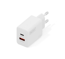 Зарядний пристрій Digitus 1xUSB-C + 1xUSB 20W (DA-10300)