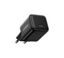Зарядний пристрій Ugreen USB-C PD20W GaN X512 black (55553)