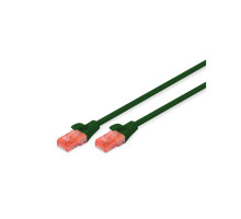 Патч-корд 2м, CAT 6 UTP, AWG 26/7, Cu, LSZH, green Digitus (DK-1617-020/G)